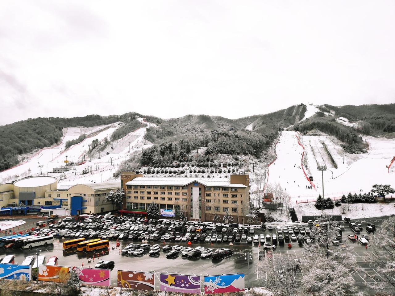 平昌白雪旅馆酒店 外观 照片